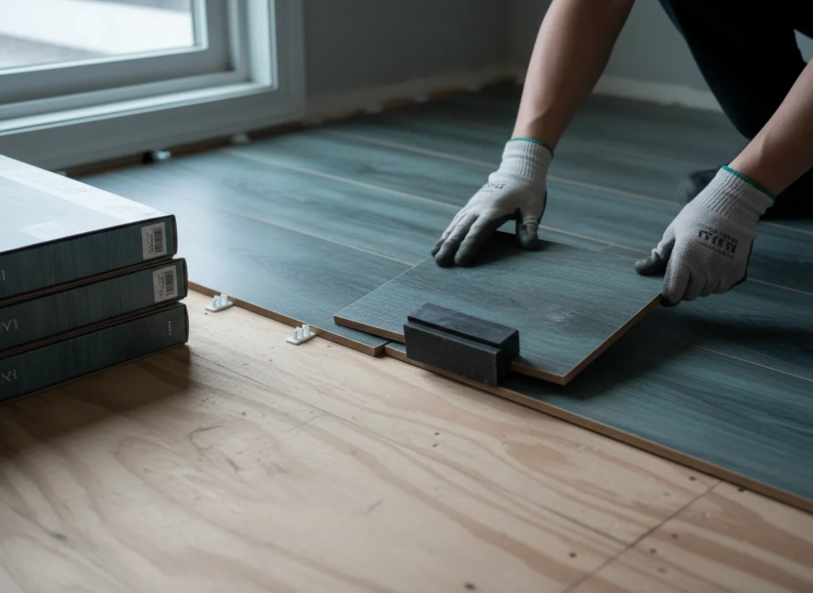 Luxury Vinyl Plank Installation company in Hebron, ND